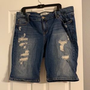Torrid denim shorts